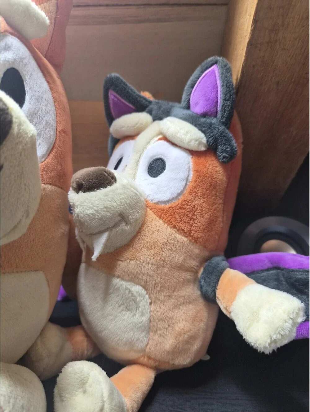 2 Bingo Plush Small And Medium Size Bat